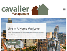 Tablet Screenshot of cavaliermgmt.com